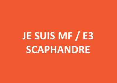 Je suis MF / E3 – Scaphandre